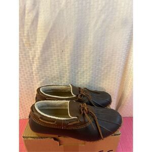 Jbu jambu Gwen weather ready shoes fur lined size 10 rubber brown